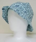 Lana Naturalwear オーガニックコットン 100% ガールズ 柄帽子 Jamila 頭囲50〜52cm(2〜4才位) /2カラー(ピンク・アクアブルー)