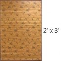 Anji Mountain Bamboo Rug Co. Chinese Roses Bamboo Rug 2' x 3'