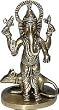 India Statues God Ganesha in Blessing Posture 3 x 2 x 5.25