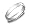 Men's 14k White Gold 4mm Comfort Fit Wedding Band Ring, Size 9.5