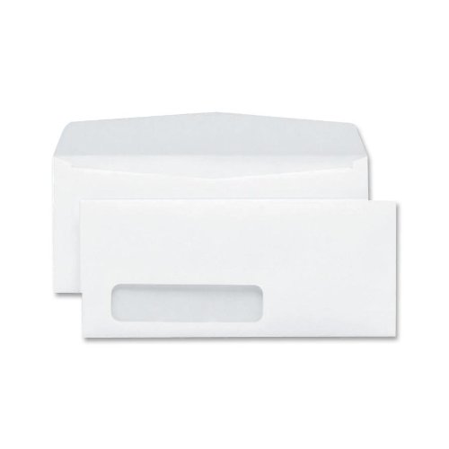 SPR09101 - Envelopes, Window, No. 10, 4-1/8x9-1/2, 500/BX, White
