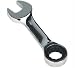 Micro-Locking Ratchet Stubby Combination Wrench 17mm 72 Tooth