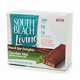 31yeO3mFrnL. SL160  South Beach Living Snack Bar Delights, Chocolate Mint, 6 bars Reviews