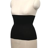 ≪EM腹巻 レギュラー丈 ブラック L(68～82cm)≫ 日本製 クールビズに 夏でも快適 EM素材 はらまき メンズ レディース 男性用 女性用