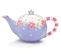 Whimsical Spring Flower Teapot Adorable Kitchen And Dining Decor