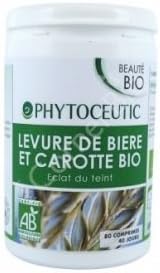 Bio levure de bière et carotte 90 comprimés by Phytoceutic