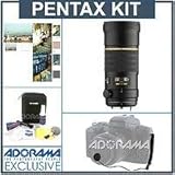 Pentax DA 300mm f/4.0 ED (IF) SDM Auto Focus Lens Kit,- U.S.A. with Tiffen  ....