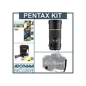 Lens Pentax DA 300mm f 4.0 ED IF SDM Auto Focus Lens Kit U.S.A. with Tiffen 77mm Photo Essentials Filter Kit Lens Cap Leash Professional Lens Cleaning Kit