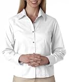 UltraClub Ladies Whisper Twill Shirt (8976)
