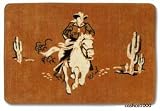 31yeahDqklL. SL160  Cowboy Bath Mat