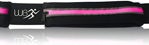 Running Belt For iPhone 5/6/6s Plus - World's Best Runner Waist Fanny Pack - Exercise Fitness Dual Pouch Holder Also Fit Samsung Galaxy Note 3/4/5 Large Phone with Case - Women, Men, and Dog Walking