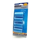 from Ancol Ancol Bio-degradable Dog Poop/Pooh Waste Bags - 4 Roll, 60 Bag Refill Pack