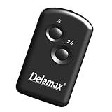Delamax Infrarot-Fernauslöser IR-FB für Canon EOS 1D Mark IV, 7D, 5D Mark II, 500D, 450D, 400D, 350D, 300D, 300Dx, 30(v), 33(v), 50(e), Powershot G-Serie - ähnlich Canon RC-1 RC-5