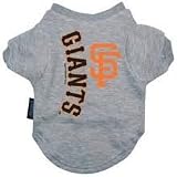 San Francisco Giants Dog Pet Tee Shirt M 12-25lbs