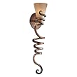 Minka Lavery Tofino 6765-211 Small Glass 1-LT 100w (28H x 6W) Torchiere Lighting in Tofino Bronze