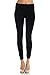 Basic Full Length Fleece Lined Leggings for Women and Junior with EttelLut Hair Band