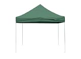 ShelterLogic Pro Series Open Top Pro Pop-Up Canopy, Green, 10 x 10-Feet