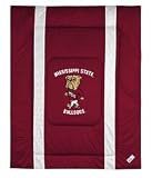 Mississippi State Bulldogs Sidelines Comforter Twin