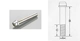 KITACO:キタコ ビビッドボルト(ステンレス) M10 × 70 × P1.25/全ネジ○入数 : 1本○寸法A : 10mm × B : 70mm 汎用