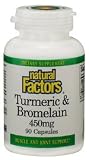 Natural Factors Turmeric/Bromelain 300mg/150mg 90 caps