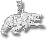 Baylor Bears Solid Sterling Silver Running Bear Pendant