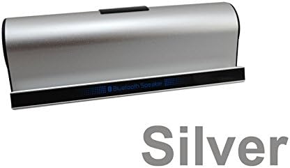 Citiger(TM) Bluetooth Speaker Stand Dock for Ipad, Iphone, Smartphones, Computer, with 3.5mm Input Port, Wireless, Portable, Stereo Sound, Magic Box, Handsfree Bracket (Silver)