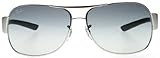 Ray-Ban 3404 Silber Grau 003/8G Small 62mm