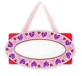 Melissa & Doug Hearts Door Plaque