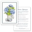 Hydrangea Greeting Card w/ Gardening Tips