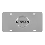 Pilot Automotive LP-151B Chrome Nissan 3D License Plate