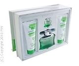 Sex In The City Kiss Gift Set 4 Pieces (3.3 oz. Eau De Perfume Spray + 6.8 oz. Body Lotion + 6.8 oz. Gel + .20 oz. Eau De Perfume Miniature) Women by Instyle USA