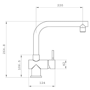 Edelstahlarmatur Küchenarmatur Spültischarmatur Küchen Wasserhahn von