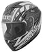 KBC VR2R VULCAN GRAY_WHITE MOTORCYCLE Full-Face-Helmet