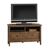Sauder August Hill Corner Entertainment Stand Oiled Oak