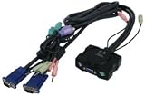 Commutateur kvm vga + ps2 + audio