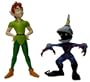 Kingdom Hearts Serie 2 15cm Actionfiguren Peter Pan mit Hear