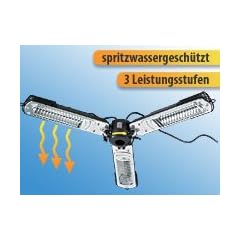 Terrassen Heizstrahler Gartenschirmheizung f�r gem�tlichen "Open-Air"-Abend