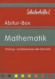 Produkt-Bild: Sch&uuml;lerhilfe Abitur-Box Mathematik - Pr&uuml;fungs- und Basiswissen der Oberstufe (Abitur-Box)