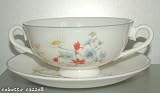 Review Royal Albert  / Royal Albert Summer Breeze Soup Coupe and Underplate