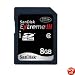 Sandisk 8GB EXTREME III SDHC SD Card Class 6 (SDSDX3-008G, Static Pack)