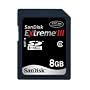 Sandisk 8GB EXTREME III SDHC SD Card Class 6 (SDSDX3-8192 Bulk Package)