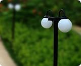 Eigenschaften Maxstore  / Solarlampe, Gartenlampe mit 2 kugelförmigen Lampen 2er Set