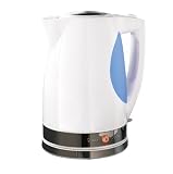 Russell Hobbs 14205 3kw Vistra Kettle in white and stainless steel with 1.7 ltr capacity and 3 stage illumination  from SALTON EUROPE LTD