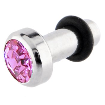 Usually used in ear piercing plugs can also be worn in other kinds of body Usually used in ear piercing plugs can also be worn in other kinds of body