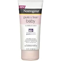 Neutrogena Pure and Free Baby Sunblock Lotion SPF 60 - 3.0 Oz 2/pack