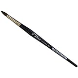 da Vinci Watercolor Series 5530 CosmoTop Mix B Paint Brush, Round Synthetic/Natural Mix, Size 30