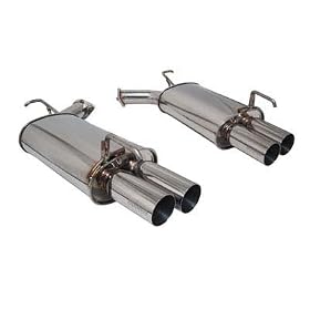 Megan Racing Axle Back Exhaust Infiniti M45 06+