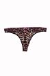 Betsey Johnson Intimates Stretch Mesh Low Rise Thong Panty
