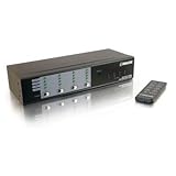 C2G / Cables to Go 39974 TruLink 4x4 UXGA Video Matrix Switch with 3.5mm Audio 4 Computers/4 Monitors