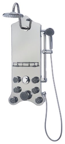 new year Jet Pro 1202 Mirrored Shower SilverB0056F9ASW